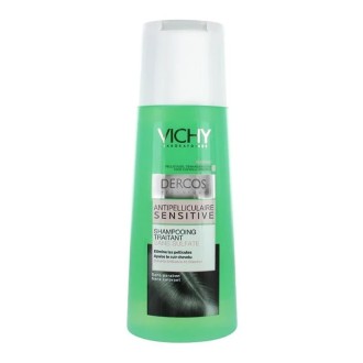 Vichy Dercos Anti-Dandruff Sensitive Treatment Shampoo - Sulfate-dandruff shampoo for sensitive
