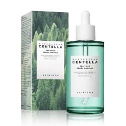 SKIN1004 Madagascar Centella Tea-Trica Relief Ampoule - veido serumas probleminei, aknės paveiktai