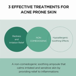 SKIN1004 Madagascar Centella Tea-Trica Relief Ampoule - veido serumas probleminei, aknės paveiktai