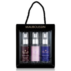 Mauboussin Promise Me gift set – kūno dulksnų rinkinys, 3 x 50 ml