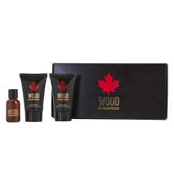Dsquared2 Wood pour Home Mini set EDT 5 ml, shower gel 25 ml and after