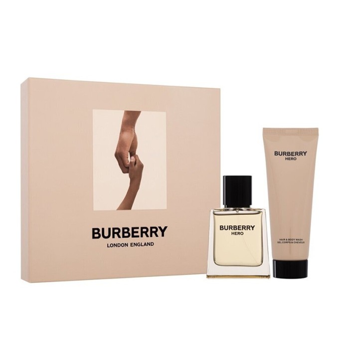 Burberry Hero Gift set - dovanų rinkinys - EDT 50 ml ir dušo želė 75 ml