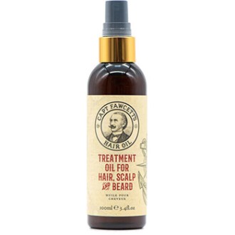Captain Fawcett Hair, Scalp and Beard Oil - maitinamasis aliejus plaukams, galvos odai ir barzdai