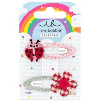 Invisibobble Snap Clip Kids Happy Ladybird - Sponka do vlasů 2 ks
