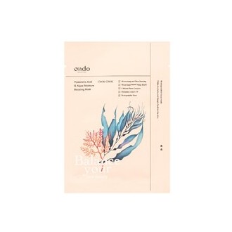 Ondo Beauty 36.5 CHOK-CHOK Hyaluronic Acid & Algae Moisture Boosting Mask - Drėkinanti lakštinė