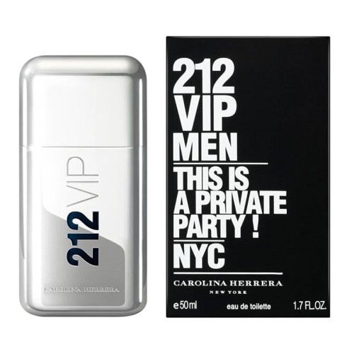Carolina Herrera 212 VIP Men EDT kvepalai vyrams, 50 ml