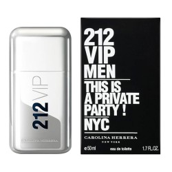 Carolina Herrera 212 VIP Men EDT kvepalai vyrams, 50 ml