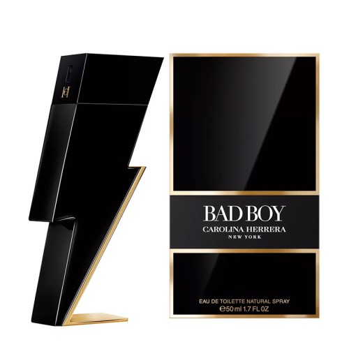 Carolina Herrera Bad Boy EDT kvepalai vyrams, 50 ml