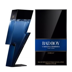 Carolina Herrera Bad Boy Cobalt Electrique EDP kvepalai vyrams, 50 ml