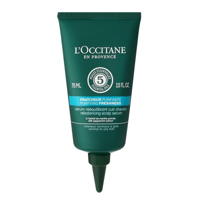 L´occitane Purifying Freshness Rebalancing Scalp Essence (normal to oily hair) - balansuojantis