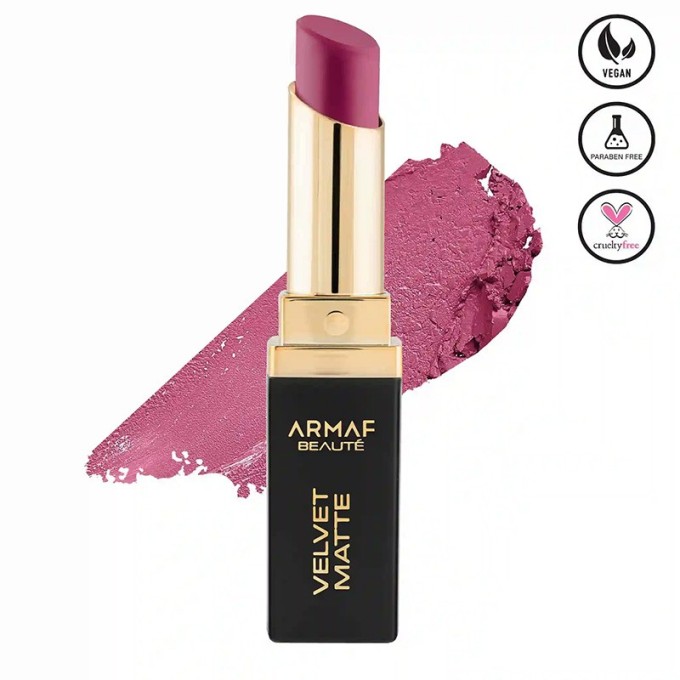 Armaf Velvet Matte Lipstick - matiniai lūpų dažai 2,6 g 03 Madeleine