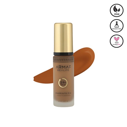 Armaf Parfaite Fix Liq Foundation - skystas makiažo pagrindas, 27 ml 08 Tan