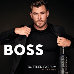 Hugo Boss Bottled Parfum dovanų rinkinys vyrams - parfum 100 ml, mini parfum 10 ml ir dušo želė 100