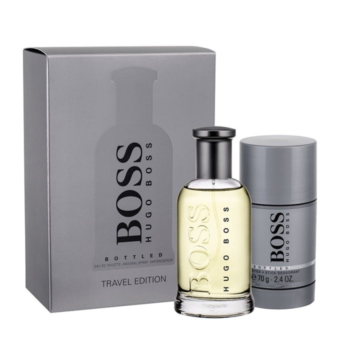Hugo Boss Bottled EDT dovanų rinkinys vyrams - EDT 100 ml ir pieštukinis dezodorantas 75 g