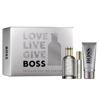 Hugo Boss Boss Bottled Eau de Parfum Dovanų rinkinys EDP 100 ml, mini EDP 10 ml ir dušo želė 100 ml