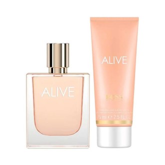 Hugo Boss Alive EDP dovanų rinkinys moterims – EDP 50 ml ir kūno losjonas 75 ml 2