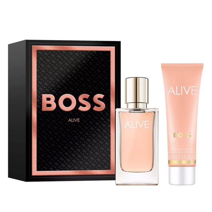 Hugo Boss Alive dovanų rinkinys moterims – EDP 30 ml ir kūno losjonas 50 ml