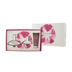 Calvin Klein Euphoria rinkinys EDP 100 ml, Euphoria EDP 30 ml ir kūno losjonas Euphoria 100 ml
