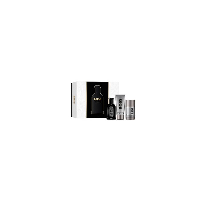 Hugo Boss Boss Bottled Parfum rinkinys Parfum 100 ml, dezodorantas 75 ml ir dušo želė 100 ml