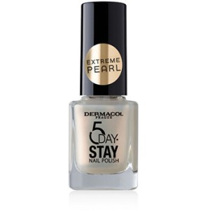 Dermacol Extreme Pearl Nail Polish - nagų lakas 11 ml 1