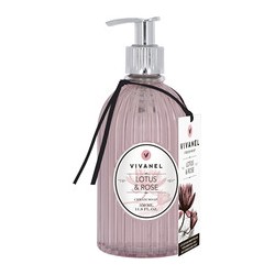 Vivian Gray Lotus & Rose Cream Soap - skystas kreminis muilas, 350 ml