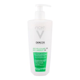 Vichy Dercos Anti-Dandruff Advanced Action (Normal to Oily Hair) - šampūnas nuo pleiskanų, 390 ml