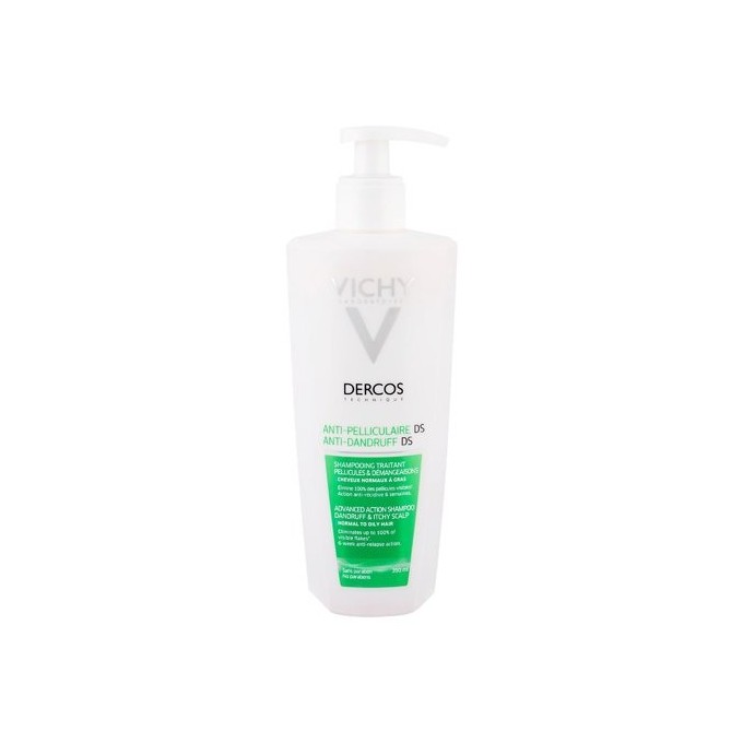 Vichy Dercos Anti-Dandruff Advanced Action (Normal to Oily Hair) - šampūnas nuo pleiskanų, 390 ml