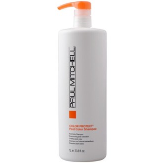 Paul Mitchell Color Protect Post Color Shampoo - Apsauginis šampūnas dažytiems plaukams, 1000 ml