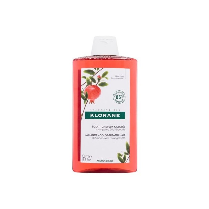 Klorane Pomegranate Radiance Shampoo - Šampūnas plaukų spalvos atgaivinimui ir apsaugai, 400 ml