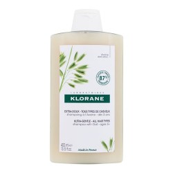 Klorane Oat Milk Ultra-Gentle Shampoo - Ultra gentle shampoo for all types 400 ml