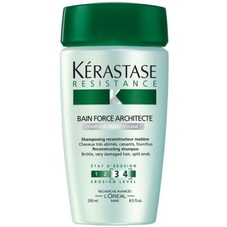 Kérastase Bain Force Architecte Reconstructing Shampoo ( Fragile and Damaged Hair ) 1000 ml