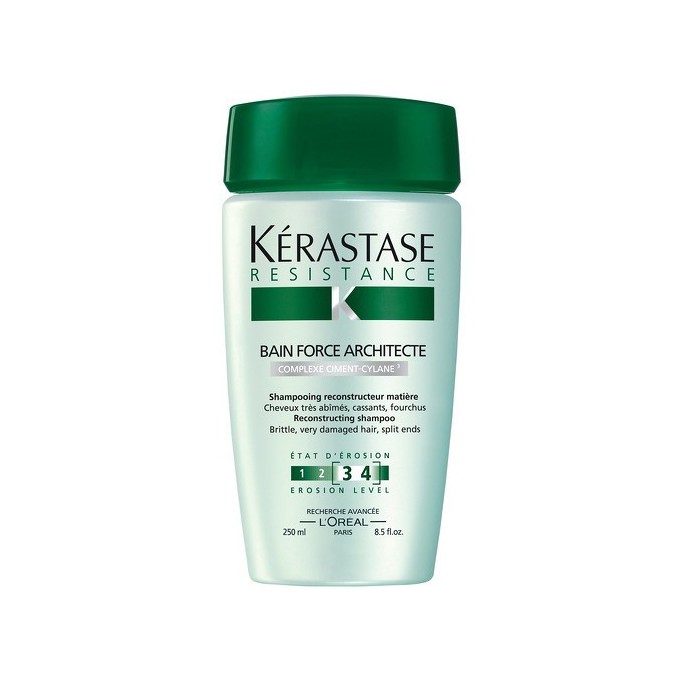 Kérastase Bain Force Architecte Reconstructing Shampoo ( Fragile and Damaged Hair ) 1000 ml