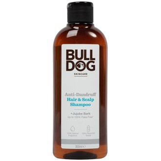 Bulldog Anti-Dandruff Hair & Scalp Shampoo + Jujube Bark 300 ml