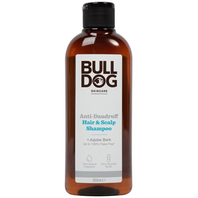 Bulldog Anti-Dandruff Hair & Scalp Shampoo + Jujube Bark 300 ml