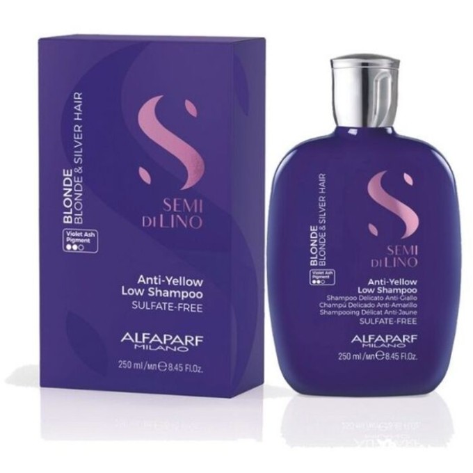 Alfaparf Milano Semi Di Lino Anti-Yellow Low Shampoo 250 ml