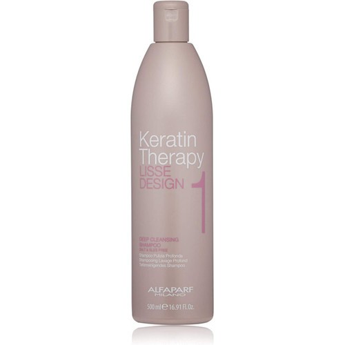 Alfaparf Milano Lisse Design Keratin Therapy Deep Cleansing Shampoo - Deep cleansing shampoo 500 ml