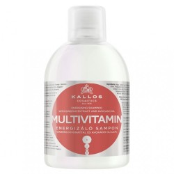 Kallos Multivitamin Shampoo with Ginseng Extract and Avocado Oil 1000 ml
