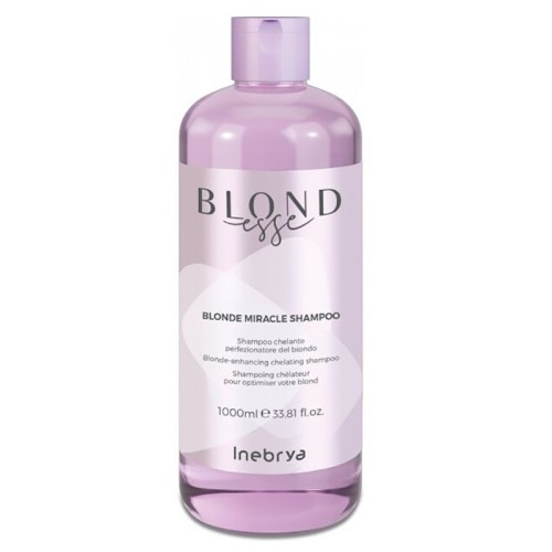 Inebrya BLONDesse Blonde Miracle Shampoo - Shampoo for blonde hair 1000 ml