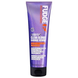 Fudge Clean Blonde Damage Rewind Violet Toning Shampoo - Purple toning shampoo for blonde and