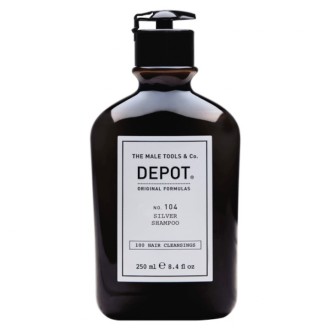 Depot No. 104 Silver Shampoo - Shampoo for gray, white and lightened hair 250 ml