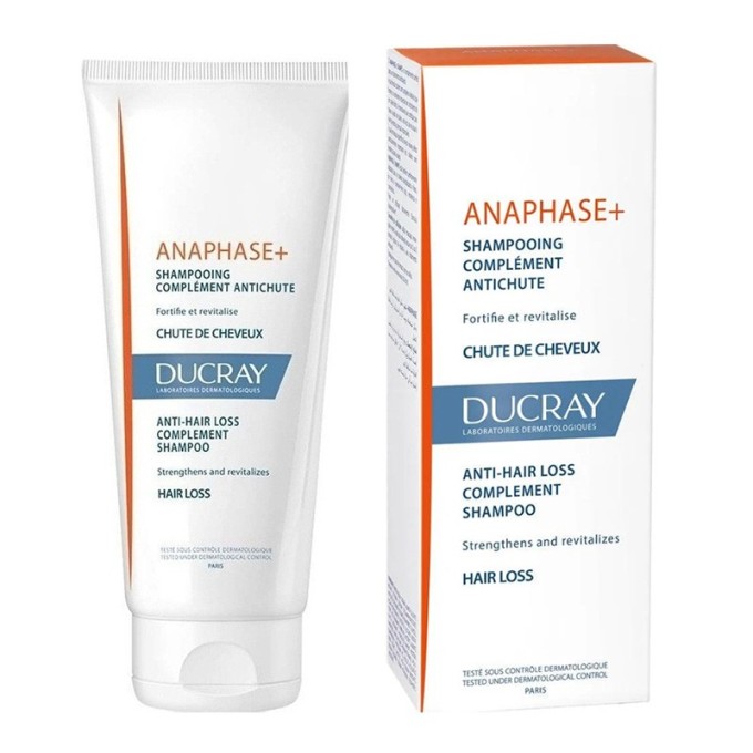Ducray Anaphase+ Anti-Hair Loss Complement Shampoo - Stiprinantis ir atgaivinantis šampūnas nuo