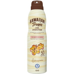 Hawaiian Tropic Silk Hydration Spray Sun Protection Continuous Spray SPF 50 220 ml