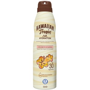 Hawaiian Tropic Silk Hydration Spray Sun Protection Continuous Spray SPF 30 177 ml