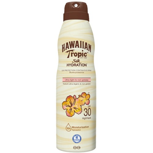 Hawaiian Tropic Silk Hydration Spray Sun Protection Continuous Spray SPF 30 177 ml