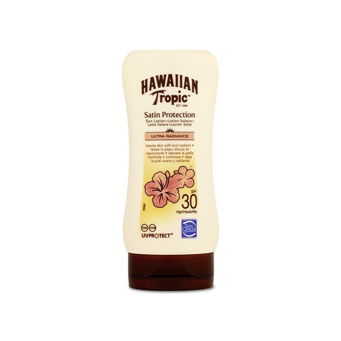 Hawaiian Tropic Satin Protection Sun Lotion SPF 30 - Suntan lotion 180 ml