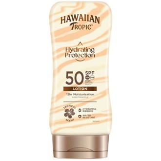 Hawaiian Tropic Hydrating Protection Lotion SPF 50 - Moisturizing cream for tanning 180 ml