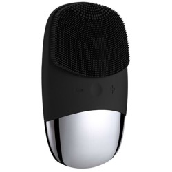 Palsar 7 Flat Silicone Skin Cleansing Brush (Black)