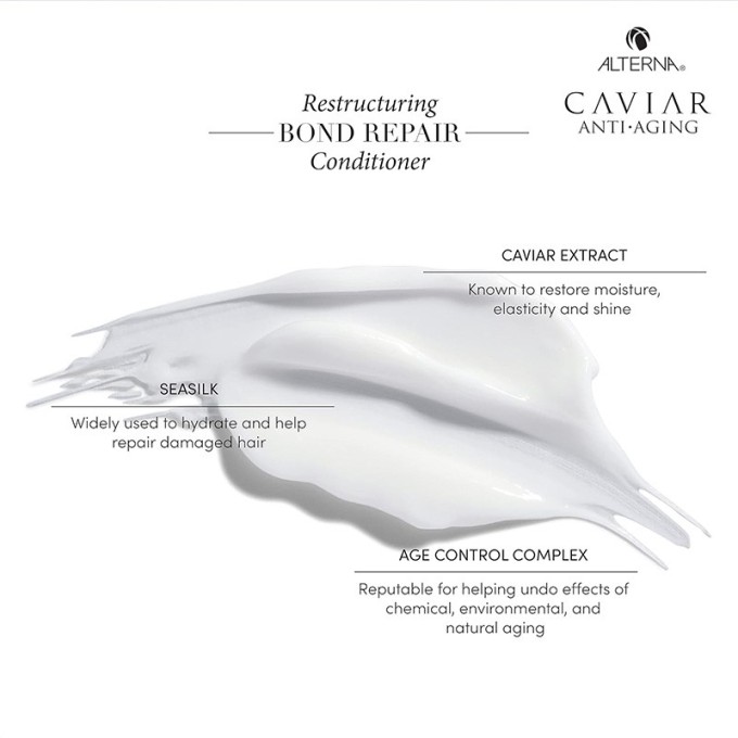 Alterna Caviar Anti-Aging Restructuring Bond Repair Conditioner - Strengthening conditioner for