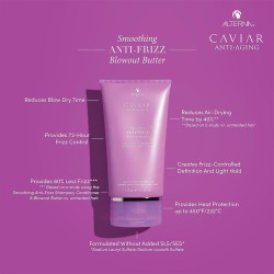 Alterna Caviar Anti-Aging Smoothing Anti-Frizz Blowout Butter - Smoothing Hair Cream with Thermo