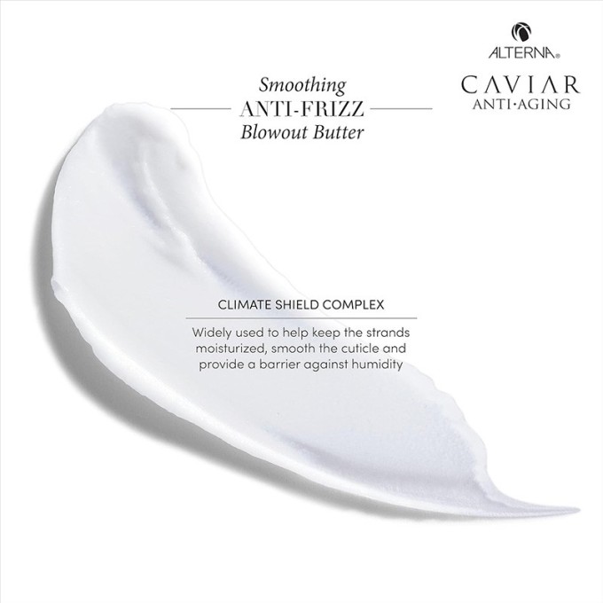 Alterna Caviar Anti-Aging Smoothing Anti-Frizz Blowout Butter - Smoothing Hair Cream with Thermo